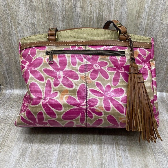 Patricia Nash Bags Patricia Nash Daisy Tassel Purse Floral Poppy